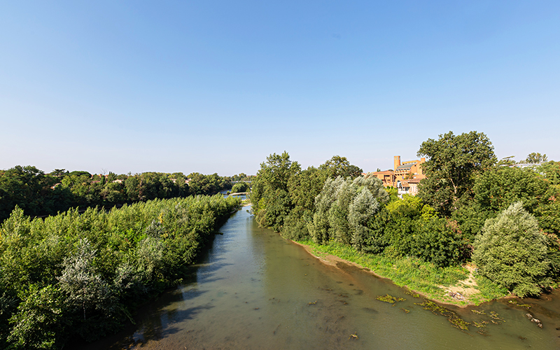 La Garonne à Muret.