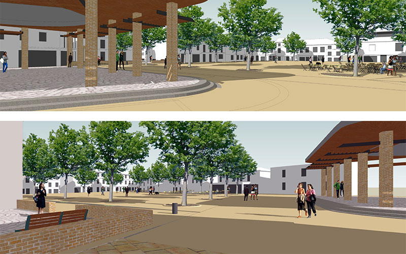 mairie de muret actualites projets rehabilitation de la place de la republique