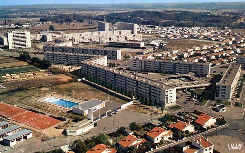 Une vue ancienne de Muret nord.