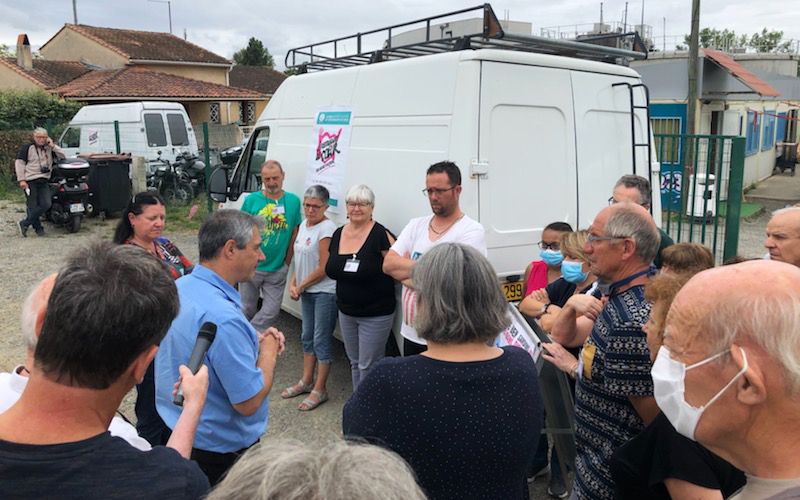 Les Frangines en concert à Muret en 2023.