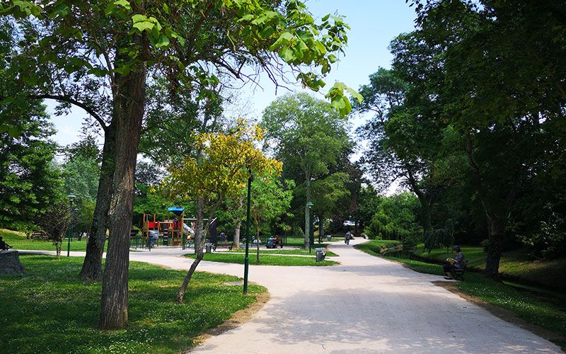 Parc Jean Jaurès, ville de Muret